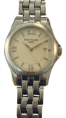 Lot 400 - Patek Philippe - An 18ct gold 'Calatrava' wristwatch