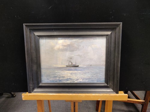 Lot 321 - Arthur Burgess (British, 1859-1957) Ferry...