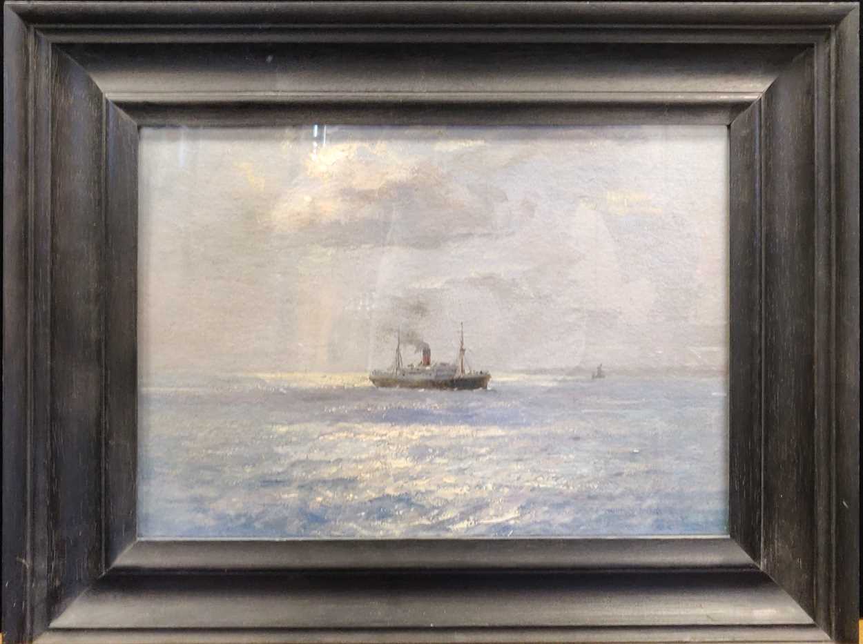 Lot 321 - Arthur Burgess (British, 1859-1957) Ferry...
