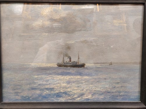 Lot 321 - Arthur Burgess (British, 1859-1957) Ferry...