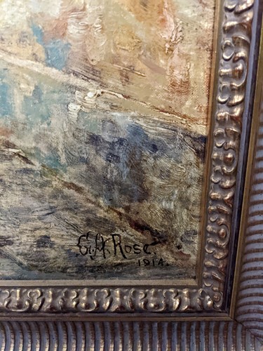 Lot 428 - G H Rose (fl. 1900) View of the Bay of Naples,...
