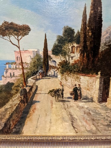 Lot 428 - G H Rose (fl. 1900) View of the Bay of Naples,...