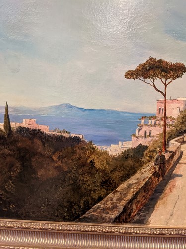 Lot 428 - G H Rose (fl. 1900) View of the Bay of Naples,...