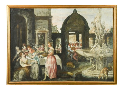 Lot 236 - Circle of Lodewijk Toeput, called il Pozzoserrato (Flemish, 1550-1605)