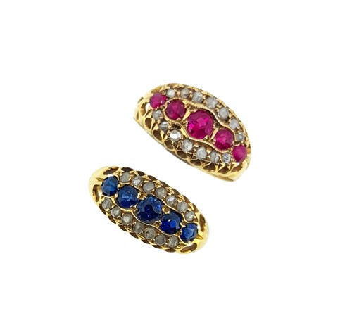 Lot 117 - Two early 20th century rings