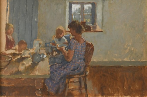Lot 342 - Bernard Dunstan RA, RWA, NEAC, HPS (1920-2017)