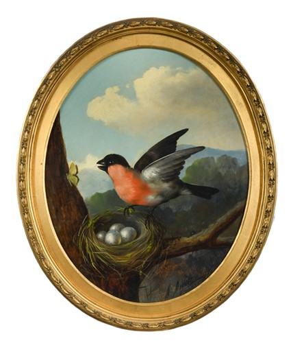 Lot 258 - Michelangelo Meucci (Italian, 1840-1909)