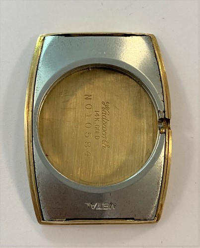 Lot 414 - Waltham - An American 14ct gold wristwatch