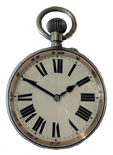 Lot 331 - Unsigned - A base metal Goliath open faced pocket watch