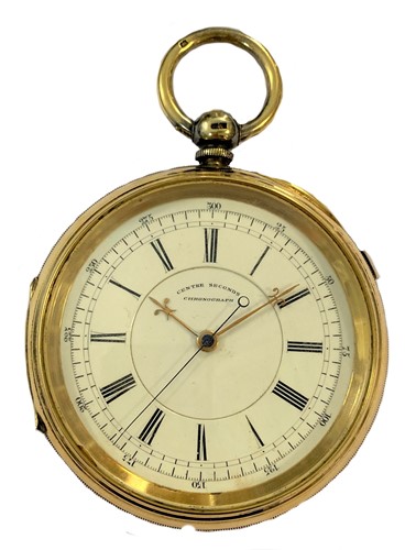 Lot 332 - Lichtenstein, Manchester -  A Sterling silver gilt 'Goliath' open faced chronograph pocket watch