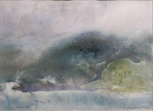 Lot 265 - Geoffrey Baverstock (b1948) Lantau Rain; Hong...
