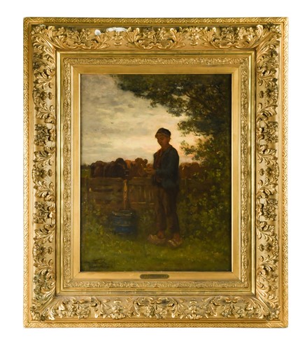 Lot 274 - Bernardus Johannes Blommers (Dutch, 1845-1914)
