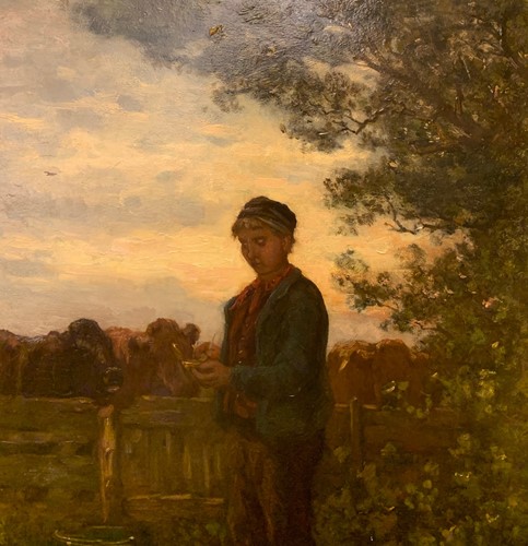 Lot 274 - Bernardus Johannes Blommers (Dutch, 1845-1914)
