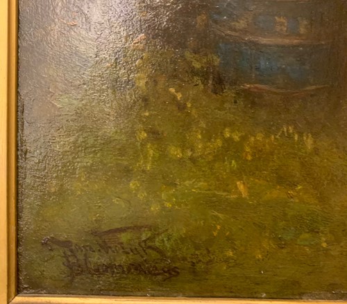 Lot 274 - Bernardus Johannes Blommers (Dutch, 1845-1914)