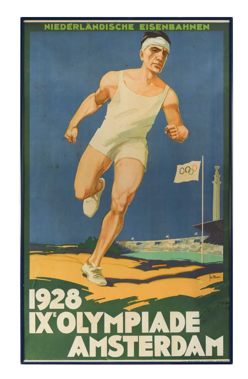 Lot 326 - An original poster for the 1928 IX Summer Olympic Games, Amsterdam