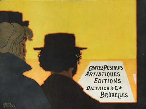 Lot 163 - Henri Meunier (1873-1922), Cartes Postales Artistiques Editions Dietrich & Cie, Bruxelles, 1898