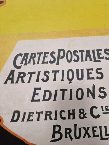 Lot 163 - Henri Meunier (1873-1922), Cartes Postales Artistiques Editions Dietrich & Cie, Bruxelles, 1898