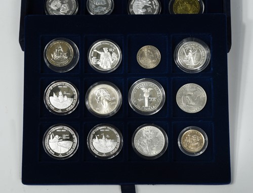 Lot 16 - Columbus' Discovery of America, 21 modern...