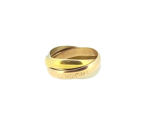 Lot 201 - Cartier - Les must de Cartier 'Trinity' ring