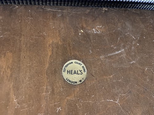 Lot 245 - A Heal's Art Deco walnut book table