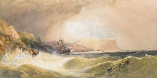Lot 230 - Charles Bentley, OWS (British, 1806-1854)