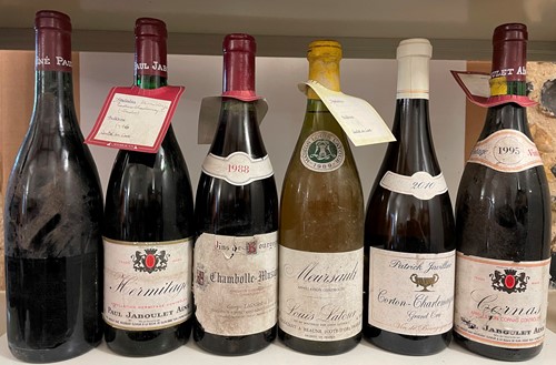 Lot 699 - Mixed Rhone and Burgundy.
