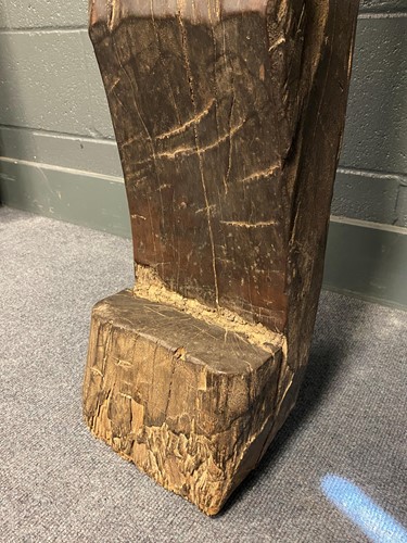 Lot 136 - A North East Nepal six-step ladder, 18th/19th century