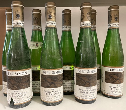 Lot 700 - German half bottles.