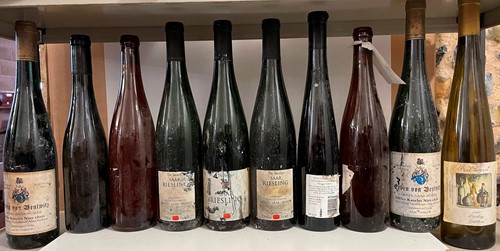 Lot 701 - Alsace and German wines.