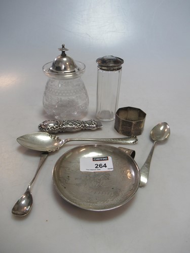 Lot 264 - Various plated wares including 2 sauce boats,...