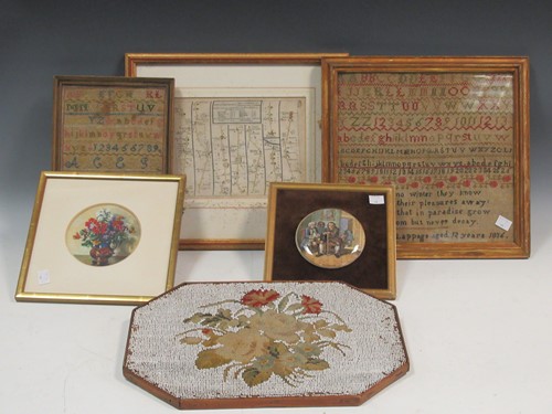 Lot 174 - A sampler dated 1836, another '1857', small...