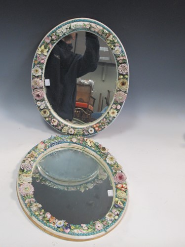 Lot 126 - A pair of 19th century Dresden porcelain...