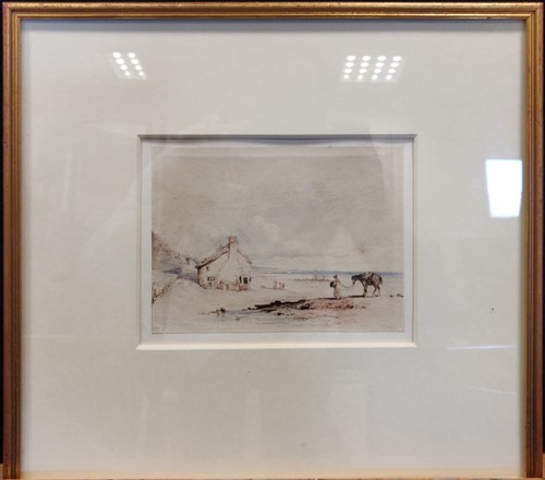 Lot 397 - Follower of Richard Parkes Bonington Seascape...
