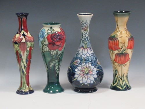 Lot 9 - Three large modern Moorcroft limited edition...