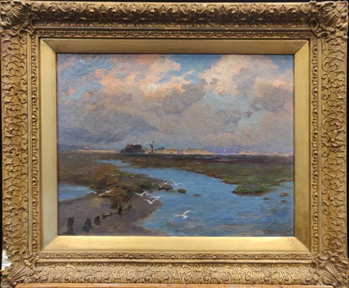Lot 330 - Modern British School East Anglian seaside...