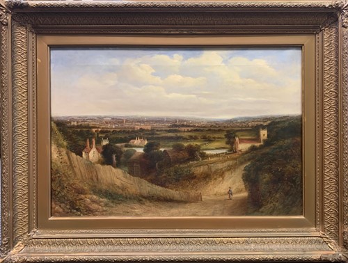 Lot 334 - Edward Batty (British, 1839-1918) View of a...