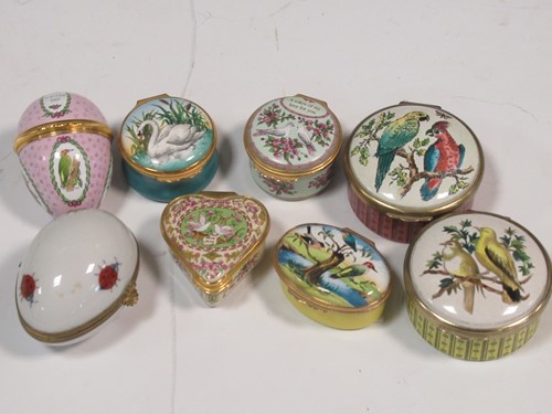 Lot 145 - Eight Halcyon Days and similar boxes (8)