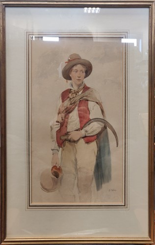 Lot 338 - Octavius Oakley RWS (British, 1800-1867)...