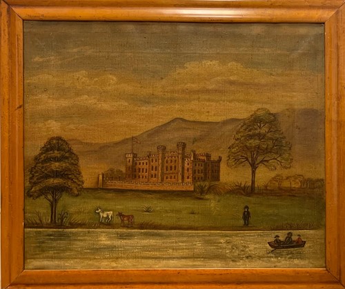Lot 291 - English Provincial School View of Scone Palace...
