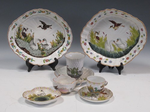 Lot 60 - Items of Capodimonte porcelain, each piece...