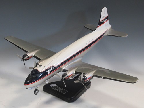 Lot 115 - Bravo Delta model Douglas DC4 Delta Airliner,...