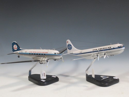 Lot 120 - Bravo Delta model KLM Douglas DC3, on stand,...