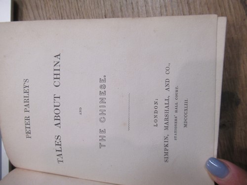 Lot 167 - [GOODRICH (Samuel G)] Peter Parley's Tales...