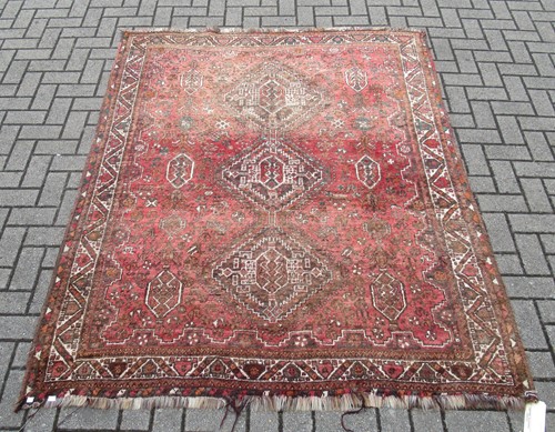 Lot 602 - A Qashqui carpet, 210 x 166cm