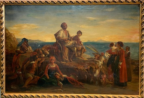 Lot 444 - Continental School, 19th century Figures...