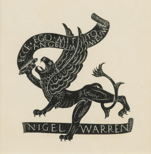 Lot 547 - Eric Gill ARA (1882-1940)