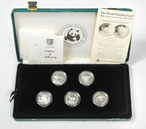 Lot 176 - World Wildlife Fund 25th Anniversary Coin...