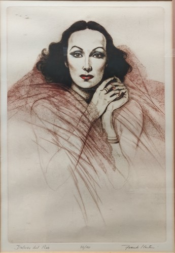 Lot 346 - Frank Martin (1921-2005) 'Dolores del Rio'...