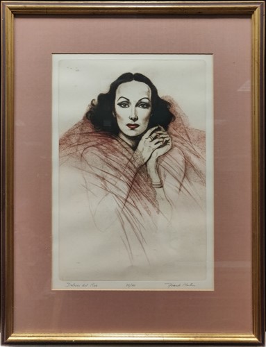Lot 346 - Frank Martin (1921-2005) 'Dolores del Rio'...