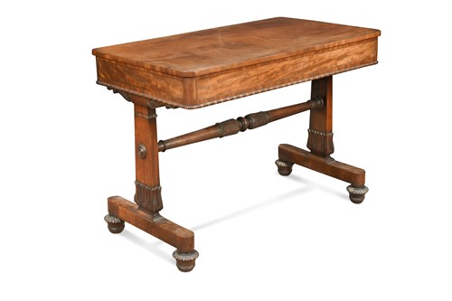 Lot 239 - A William IV mahogany library centre table